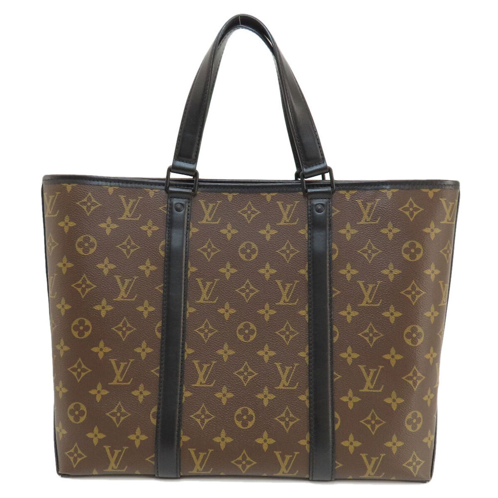 Louis Vuitton Canvas Weekend Bag Tote Monogram